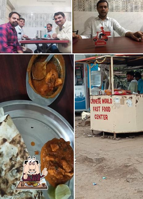 Pick meat dishes at CFC (Chinese Food court)