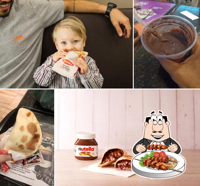 Mousse de chocolate em Mini Kalzone Parque Shopping Barueri