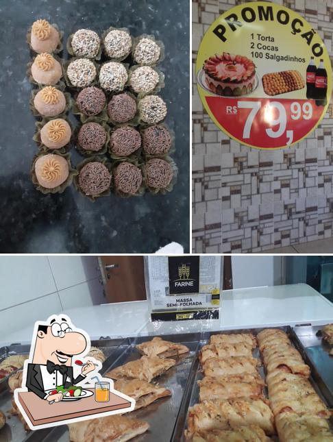 Comida em Pertutti Pães Panif boa