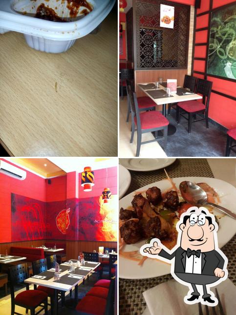 The interior of Wang's Kitchen