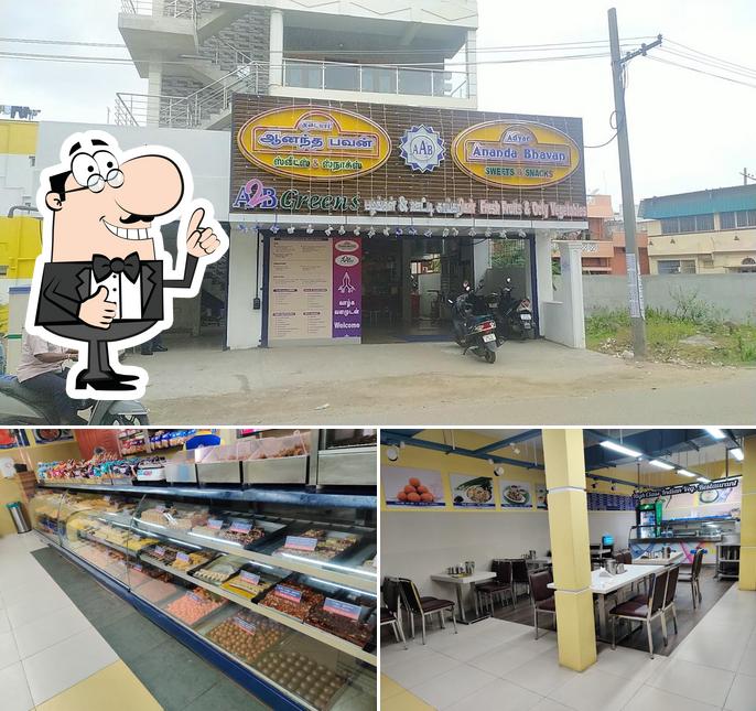 Here's a picture of Adyar Ananda Bhavan - A2B