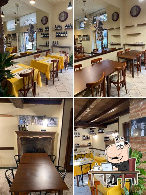 Dai un'occhiata agli interni di Osteria del Matto