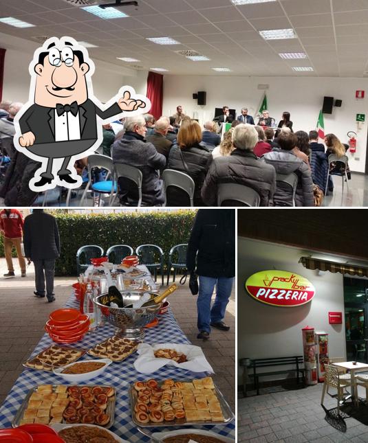 Dai un'occhiata agli interni di Packy Bar Pizzeria