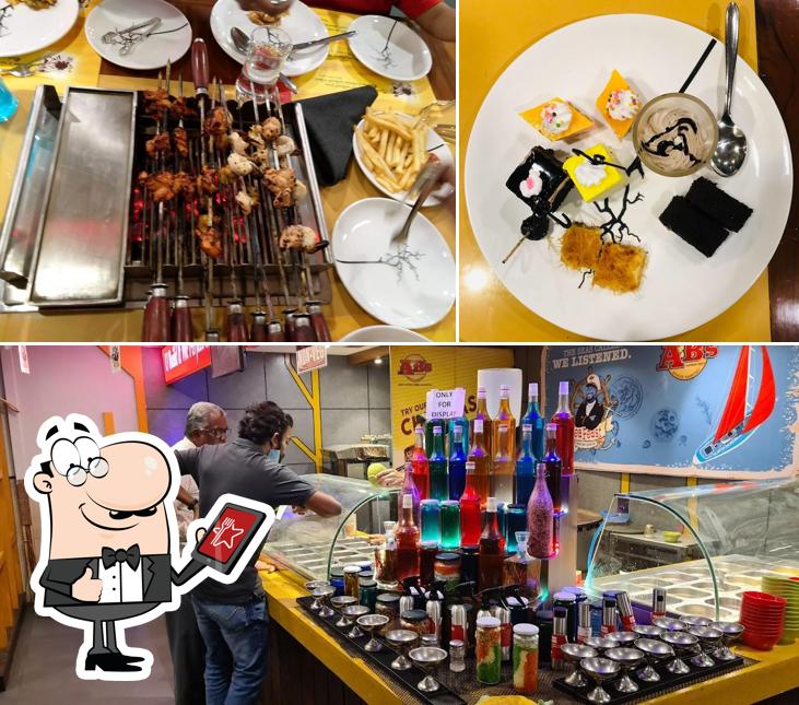 The exterior of AB's - Absolute Barbecues Yelahanka, Bangalore