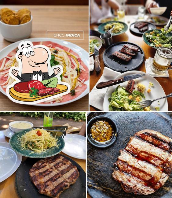 Carpaccio de carne em Chicago Prime