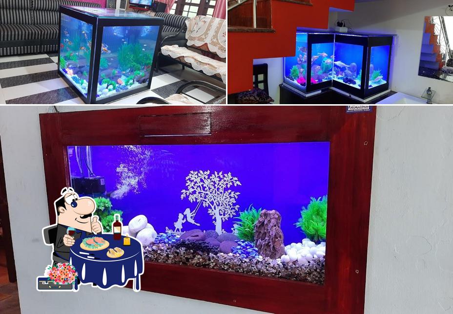 Pick different seafood items offered by Lamiya RESTAURANT