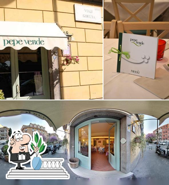 Gli esterni di Pepe verde