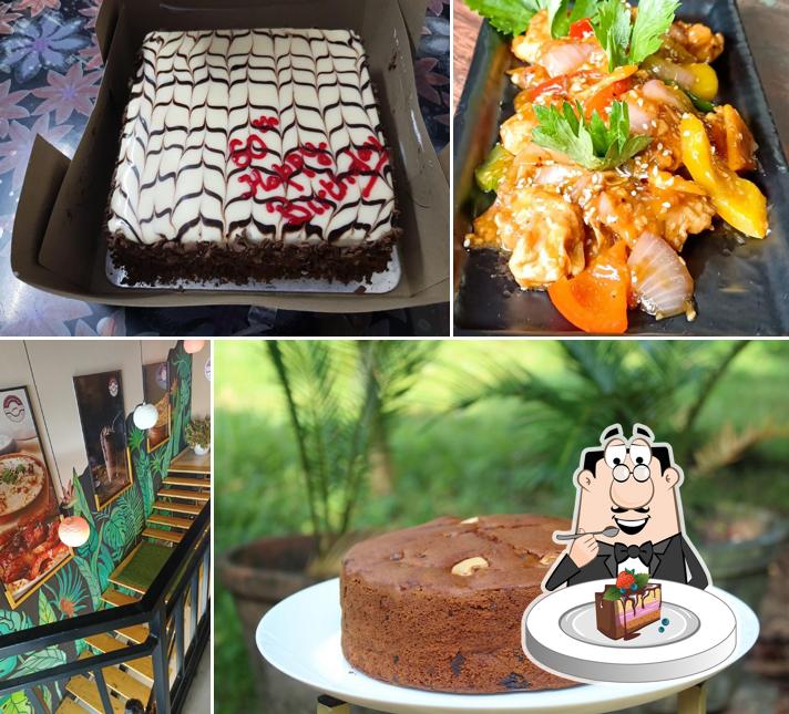 Chocolate cake at The Bake Factory