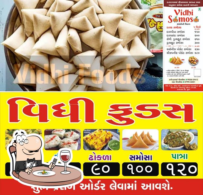 Food at Vidhi Samosa