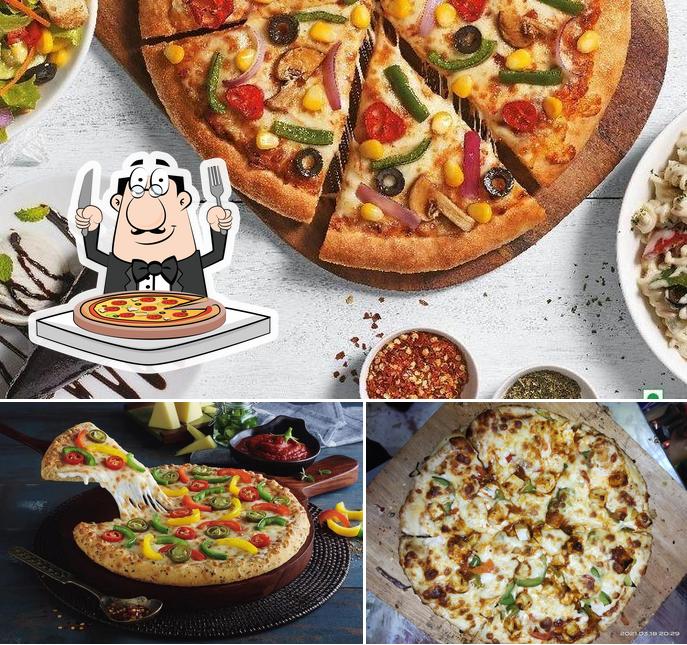 At Pizza Hot Family Restaurant, you can taste pizza