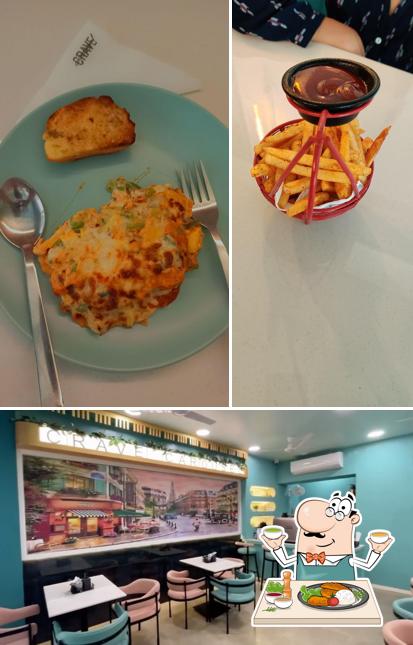 The restaurant's food and interior