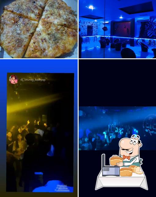 Garlic bread at Hashtag Cafe