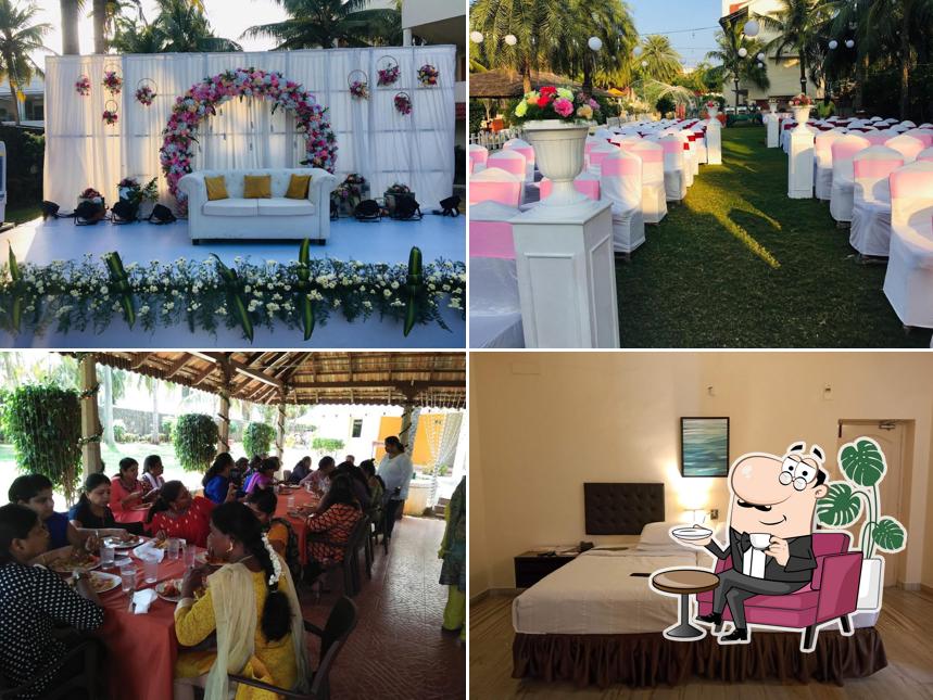 Take a seat at one of the tables at MGM Eastwoods