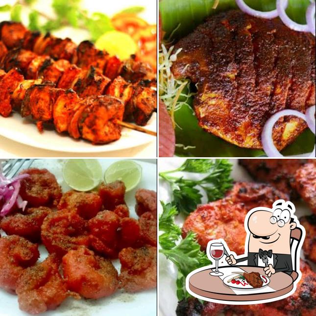 Pick meat dishes at Hotel Dashmesh Punjab