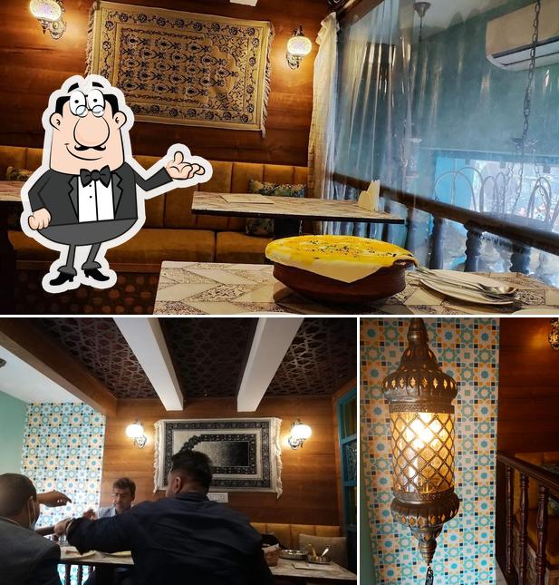 The interior of Kabir's