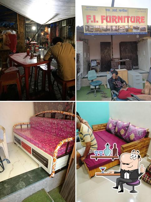 The interior of LAZEEZ CATERERS