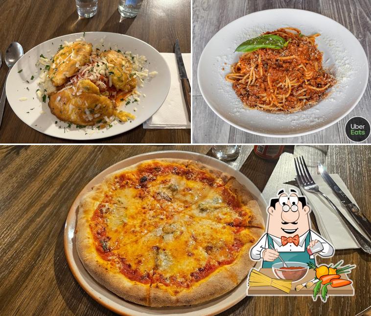 Spaghetti alla bolognese al La Rosa Cafe & Pizzeria