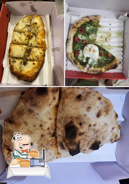 Garlic bread at Pizzeria Da Vinci