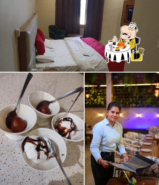 The picture of food and interior at Pooja O Dine