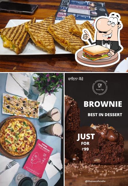 Grilled cheese sandwich at Shaina Cafe Muktsar