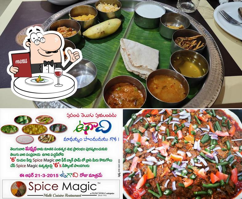 Food at Spice Magic
