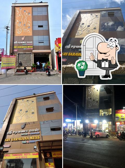 Check out how Sri Saravana Mess looks outside