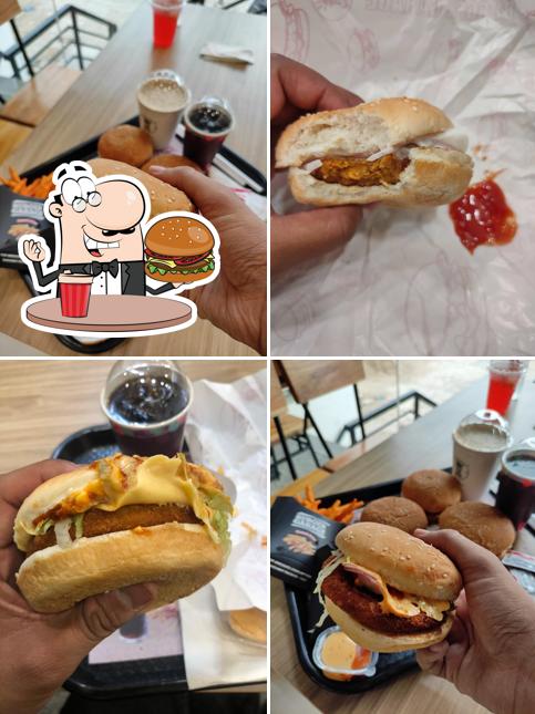 Order a burger at Burger Garage