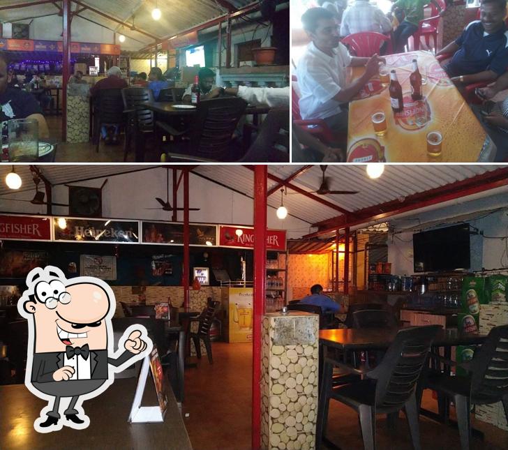 The interior of Tanvi Bar & Restaurant