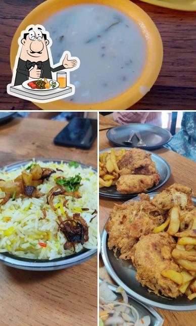 Food at Ideal Corner