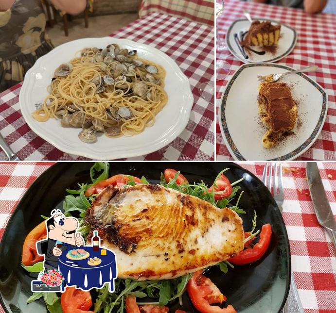 Trattoria Due Mori serve un'ampia selezione di prodotti di cucina di mare