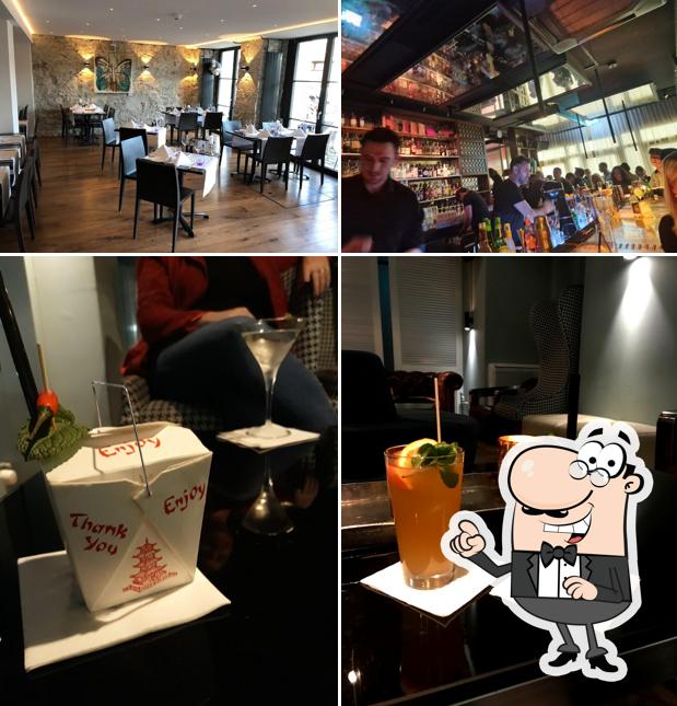 La immagine di interni e cibo da Das schwarze Schaf