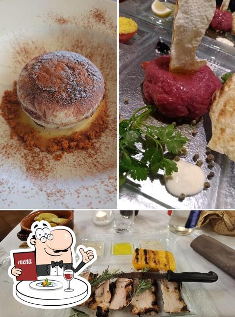 Cibo al Trattoria Alla Gradea