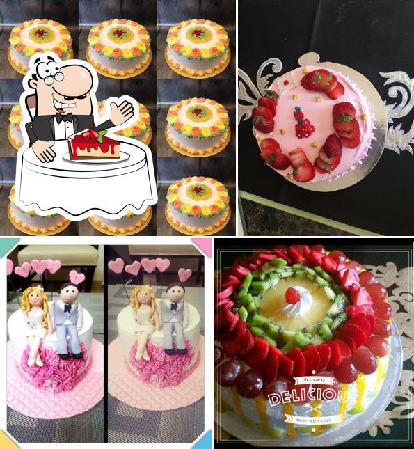 Manika's Chocolates & Cakes serves a number of sweet dishes