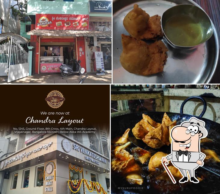 The exterior of Sri Venkateshwara Samosa And Sweets
