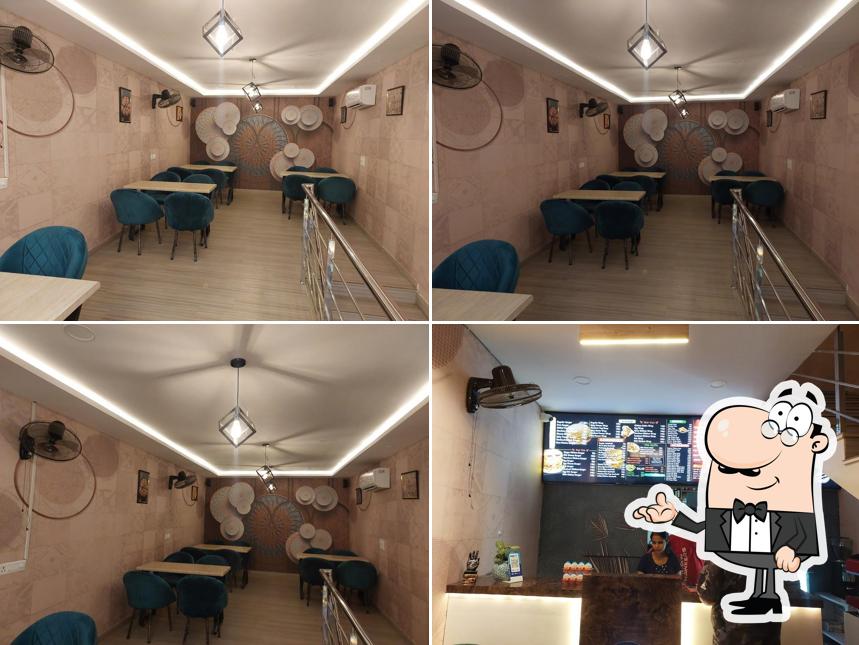 The interior of The Crispy Hawker