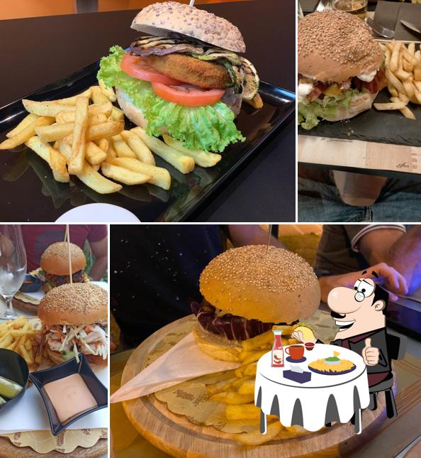 Prenditi un hamburger a Planet burger