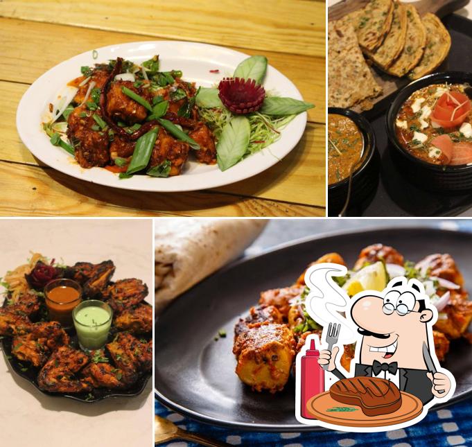 Get meat meals from the menu