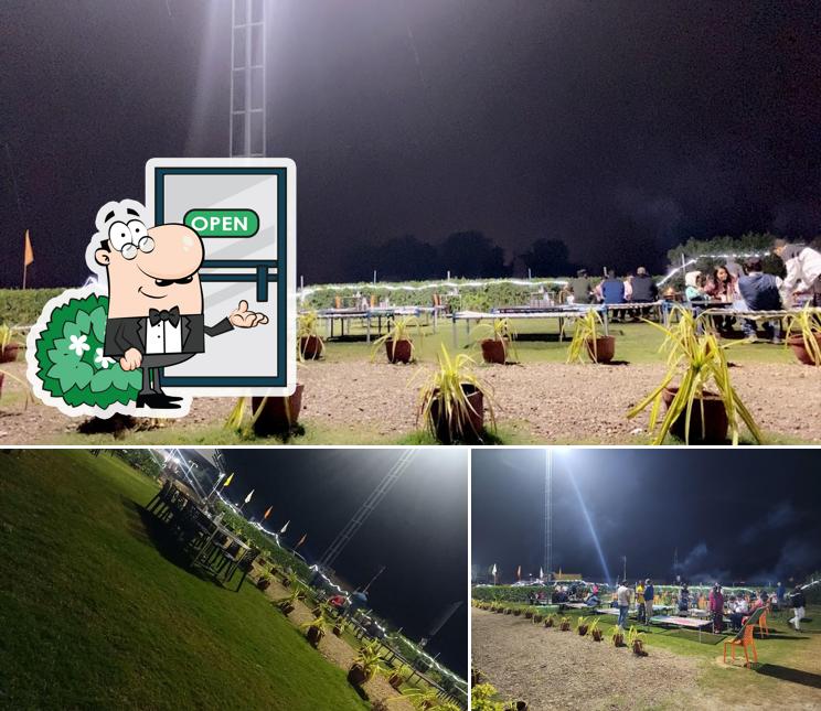 Enjoy the view outside 1 Thali Garden Restaurant