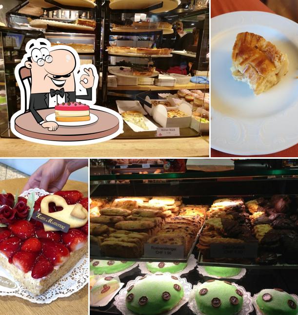 Cheesecake al Backerei-Konditorei Stocker