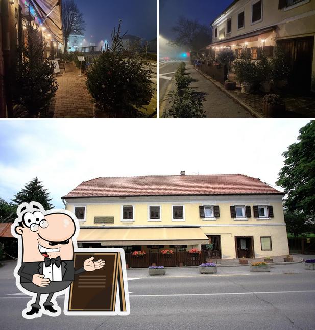 Goditi la vista dagli esterni di Krčma Polanović w. Huncutarije