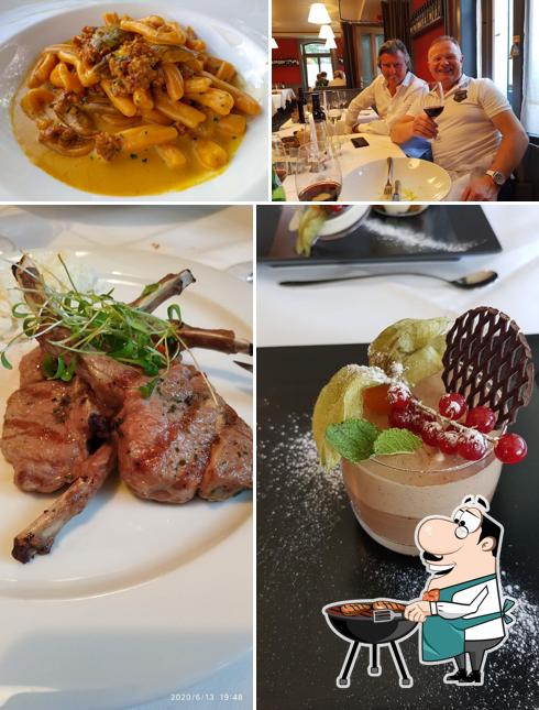 C'è un'ampia selezione di pasti per gli amanti della carne