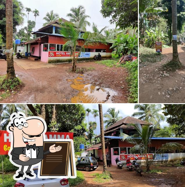 The exterior of AMMA MESS HOUSE