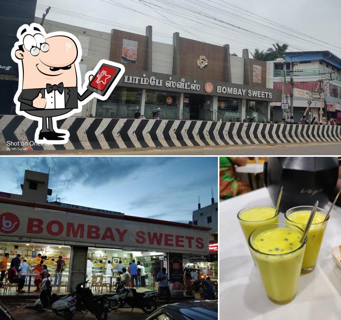 Take a look at the photo depicting exterior and beverage at Bombay Sweets