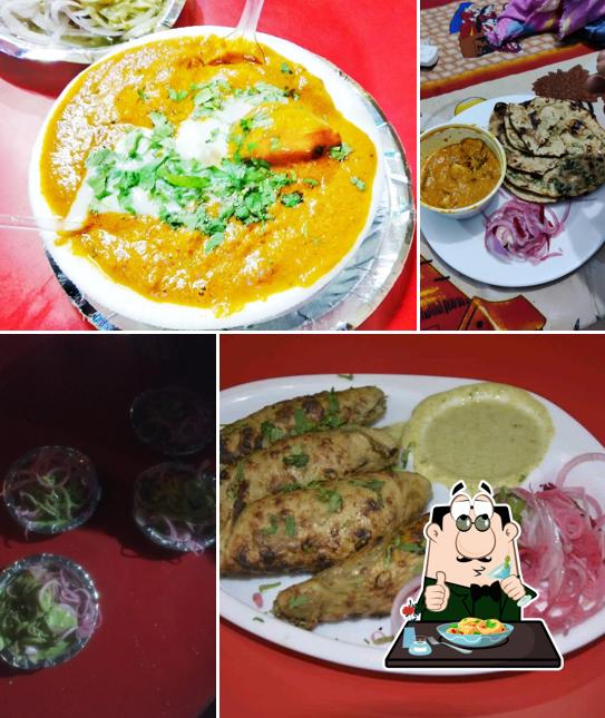 Meals at Ramesh Vaishno Dhaba