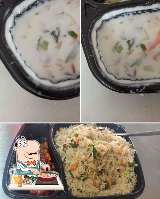 Fried rice at The Tiffin Express