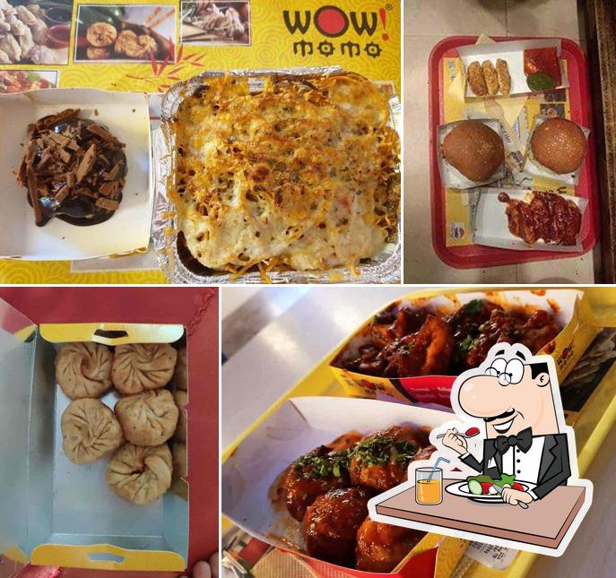 Food at Wow momo