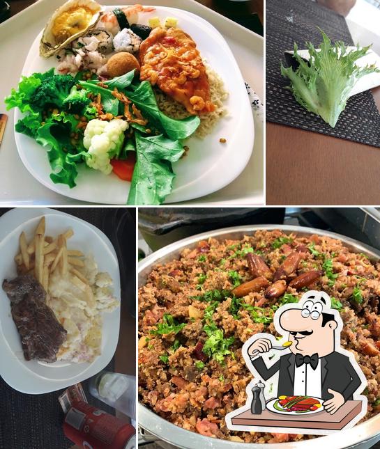 Comida em Restaurante Casa Mendonça