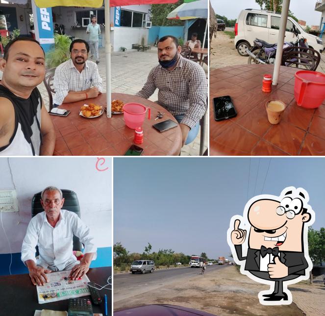 See this picture of Yadav dhaba