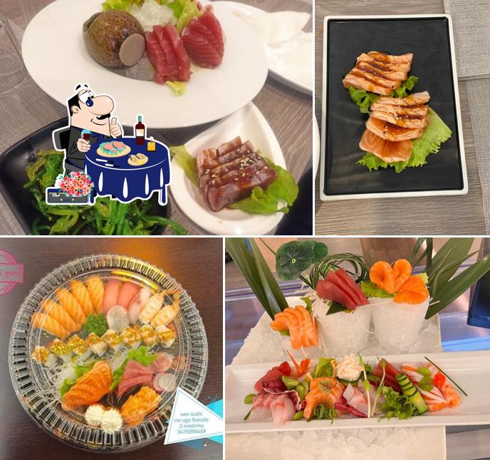 Sashimi al J-Sushi Castel d'Azzano