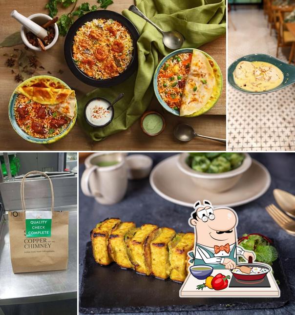 Paella at Copper Chimney